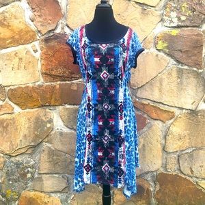 NWOT Double D Ranch Leopard Dress